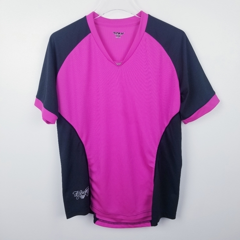 Fly Racing Short Sleeve Jersey Shirt Dirt Bike Moto Gear Women's size XL